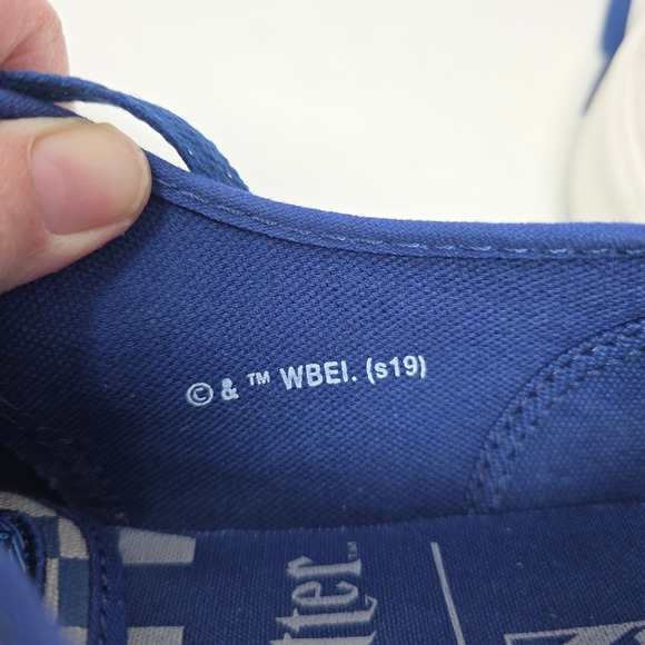 Vans Authentic Harry Potter Ravenclaw Mens 9 Womens 10.5 Blue Grey Checkerboard - Picture 5 of 10